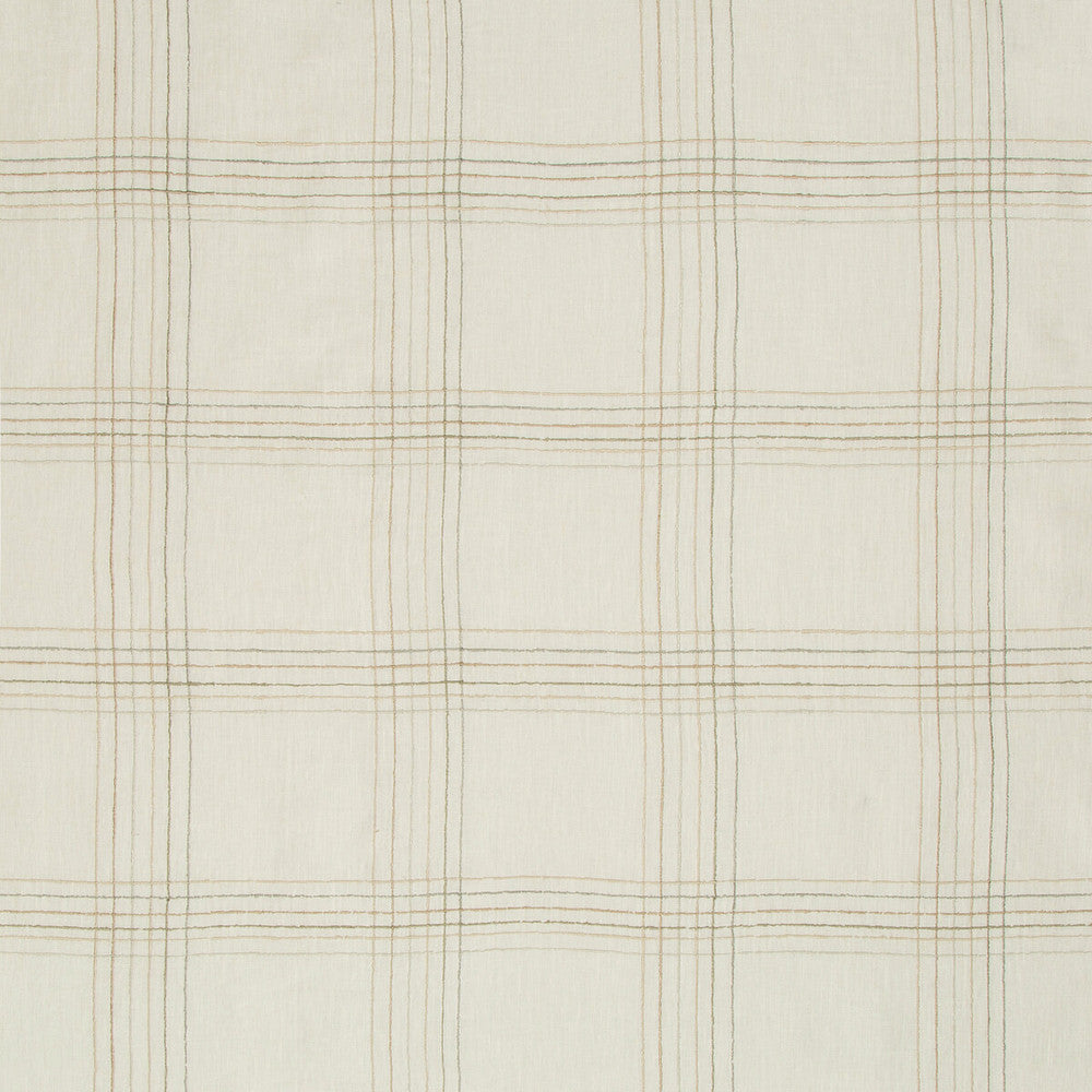 Tied And True Beach by Kravet Design Designer Fabric NATE BERKUS WELL-TRAVELED LINEN - 95%;VISCOSE - 5% India - Horizontal: 17.2 and Vertical: 15 52 - Swanky Fabrics -