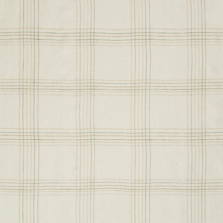 Tied And True Beach by Kravet Design Designer Fabric NATE BERKUS WELL-TRAVELED LINEN - 95%;VISCOSE - 5% India - Horizontal: 17.2 and Vertical: 15 52 - Swanky Fabrics -