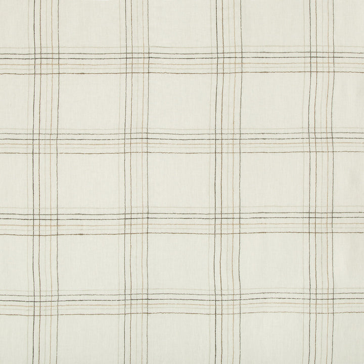 Tied And True Dove by Kravet Design Designer Fabric NATE BERKUS WELL-TRAVELED LINEN - 95%;VISCOSE - 5% India Horizontal: 17.2 and Vertical: 15 52 - Swanky Fabrics -