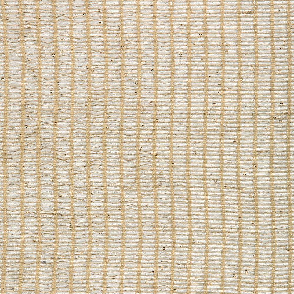 Leno Shine Sand/Gold by Kravet Couture Designer Fabric IZU COLLECTION LINEN - 42%;POLYESTER - 37%;COTTON - 21% United States Horizontal: and Vertical: 55 - Swanky Fabrics -