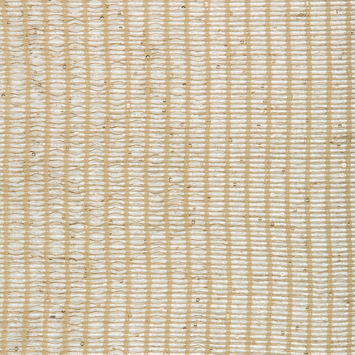 Leno Shine Sand/Gold by Kravet Couture Designer Fabric IZU COLLECTION LINEN - 42%;POLYESTER - 37%;COTTON - 21% United States Horizontal: and Vertical: 55 - Swanky Fabrics -