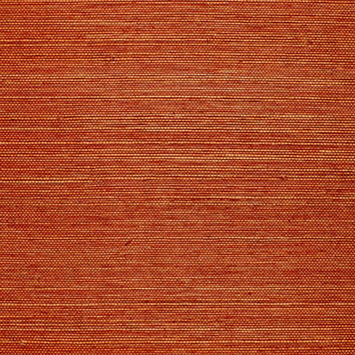Ningbo Sisal Russet 524314 by Schumacher Designer Wallpaper Quiet Beauty - Swanky Fabrics -