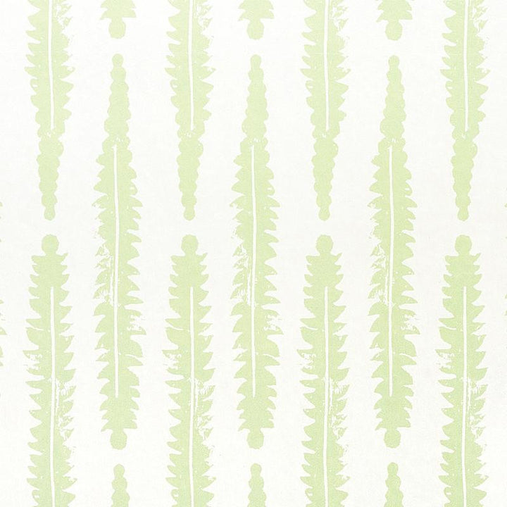 Fern Sage 5011111 by Schumacher Designer Wallpaper Molly Mahon 3.33" - Swanky Fabrics -