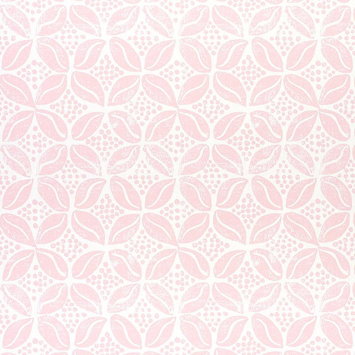 Coffee Bean Pink 5011140 by Schumacher Designer Wallpaper Molly Mahon 7.0" - Swanky Fabrics -