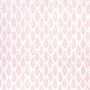 Leaf Pink 5011151 by Schumacher Designer Wallpaper