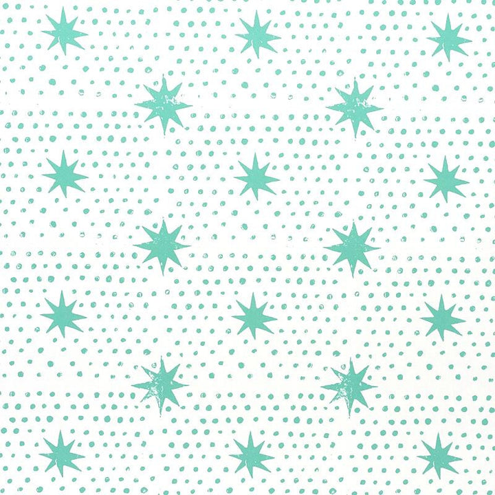 Spot & Star Seaglass 5011171 by Schumacher Designer Wallpaper Molly Mahon 7.0" - Swanky Fabrics -