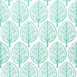 Tree Seaglass 5011180 by Schumacher Designer Wallpaper