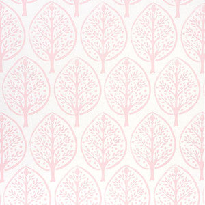 Tree Pink 5011181 by Schumacher Designer Wallpaper