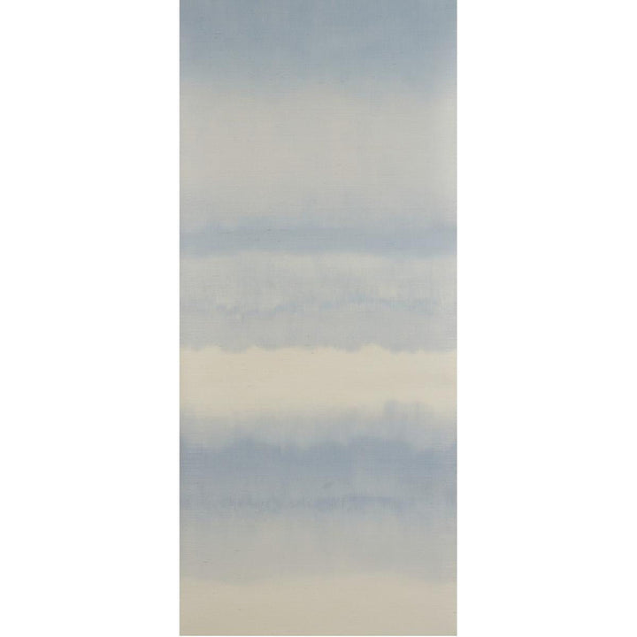 Orissa Sisal Panel Sky 5011440 by Schumacher Designer Wallpaper Aquarelle 34.0" - Swanky Fabrics -