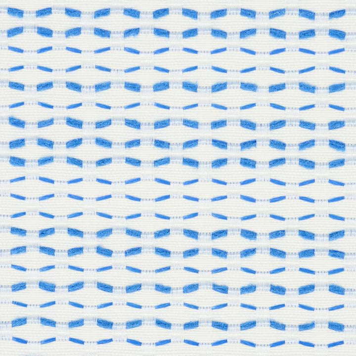 Branford Indoor/Outdoor Blue 78540 by Schumacher Designer Fabric Indoor/Outdoor: Prints & Wovens - Swanky Fabrics -