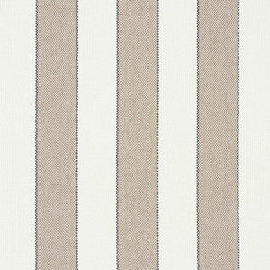 Blumont Stripe Indoor/Outdoor Stone 79051 by Schumacher Designer Fabric