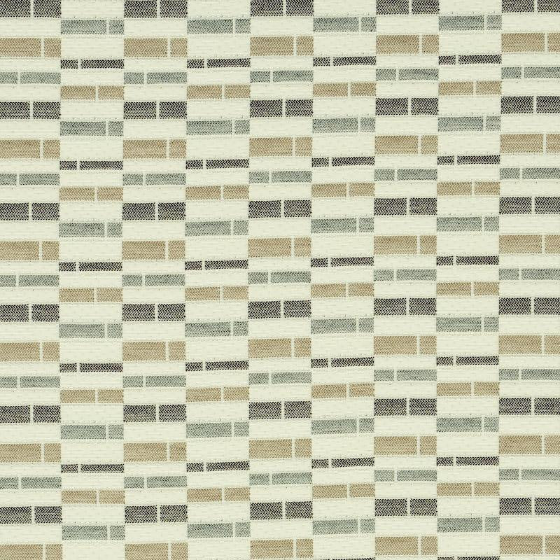 Ashcroft Matelass Indoor/Outdoor Neutral 79161 by Schumacher Designer Fabric Indoor/Outdoor: Prints & Wovens 2.75" - Swanky Fabrics -