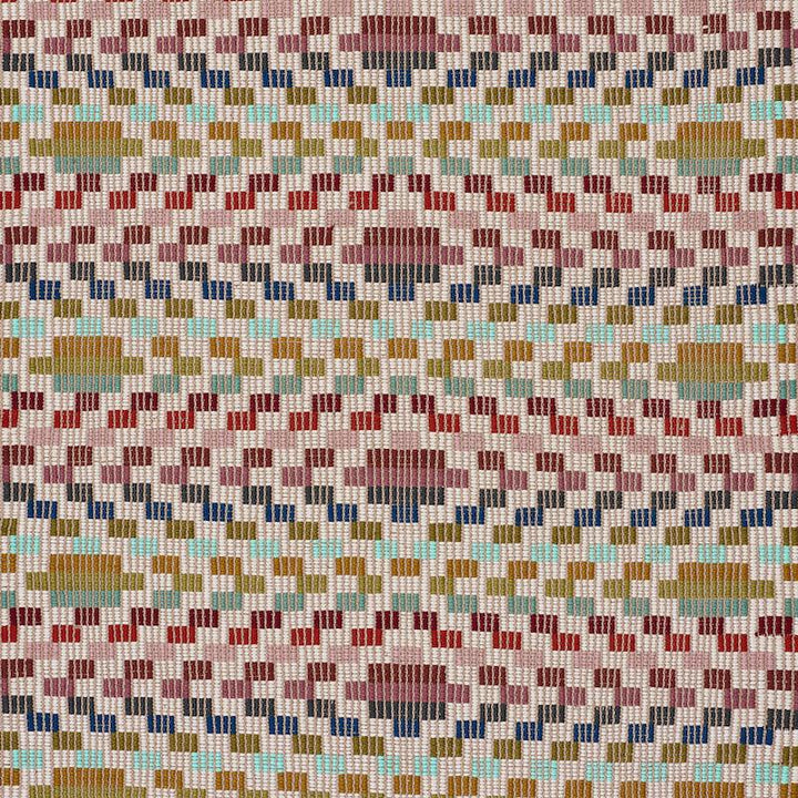 Izapa Hand Woven Brocade Multi 79250 by Schumacher Designer Fabric A Rum Fellow 19.0" - Swanky Fabrics -
