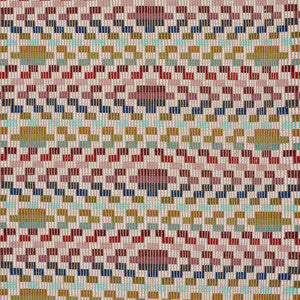 Izapa Hand Woven Brocade Multi 79250 by Schumacher Designer Fabric