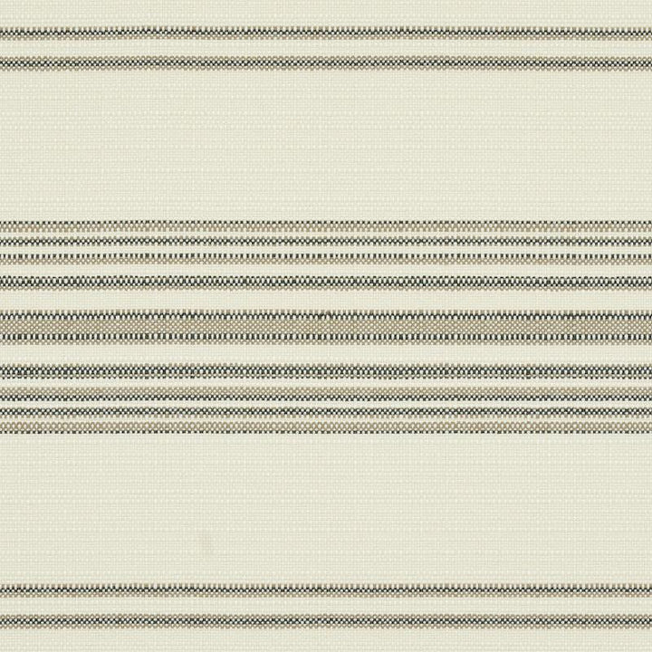Solana Stripe Indoor/Outdoor Stone 79331 by Schumacher Designer Fabric Indoor/Outdoor: Prints & Wovens - Swanky Fabrics -