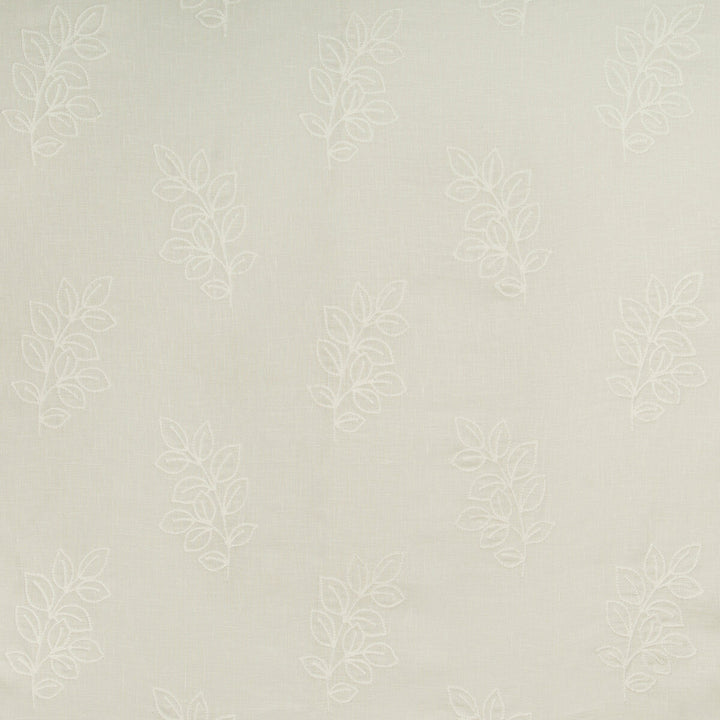 Leafstich Ivory by Kravet Basics Designer Fabric BERMUDA LINEN - 61%;COTTON - 39% India Horizontal: 12.5 and Vertical: 12.5 53 - Swanky Fabrics -