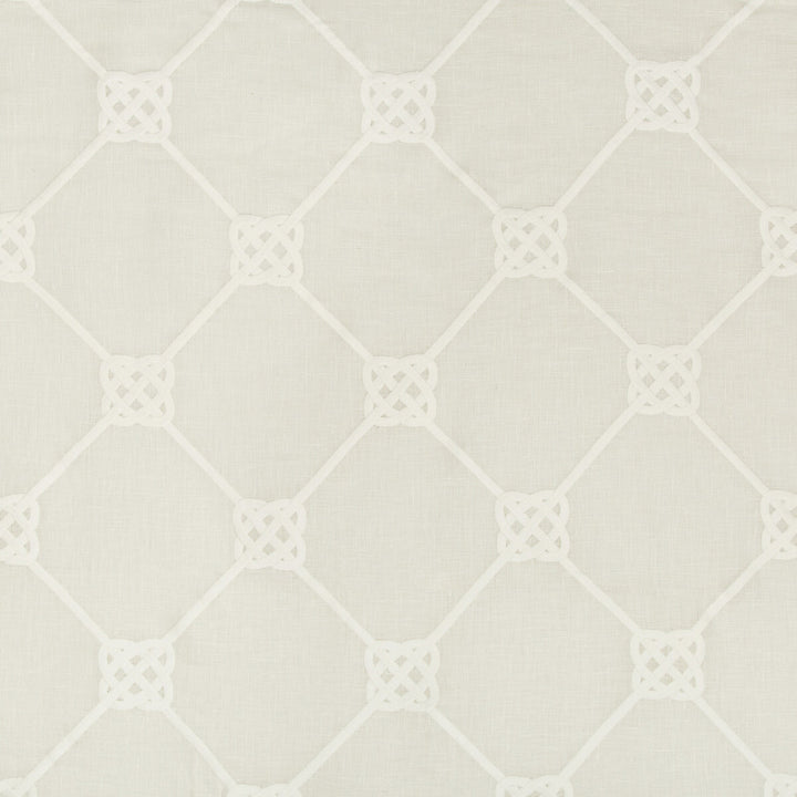 Knot Sheer Ivory by Kravet Basics Designer Fabric BERMUDA LINEN - 65%;COTTON - 35% India - Horizontal: 8.5 and Vertical: 9.5 51.5 - Swanky Fabrics -
