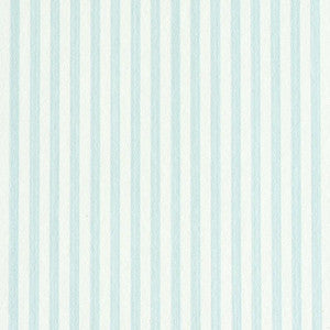 Edwin Stripe Narrow Sky 5011860 by Schumacher Designer Wallpaper