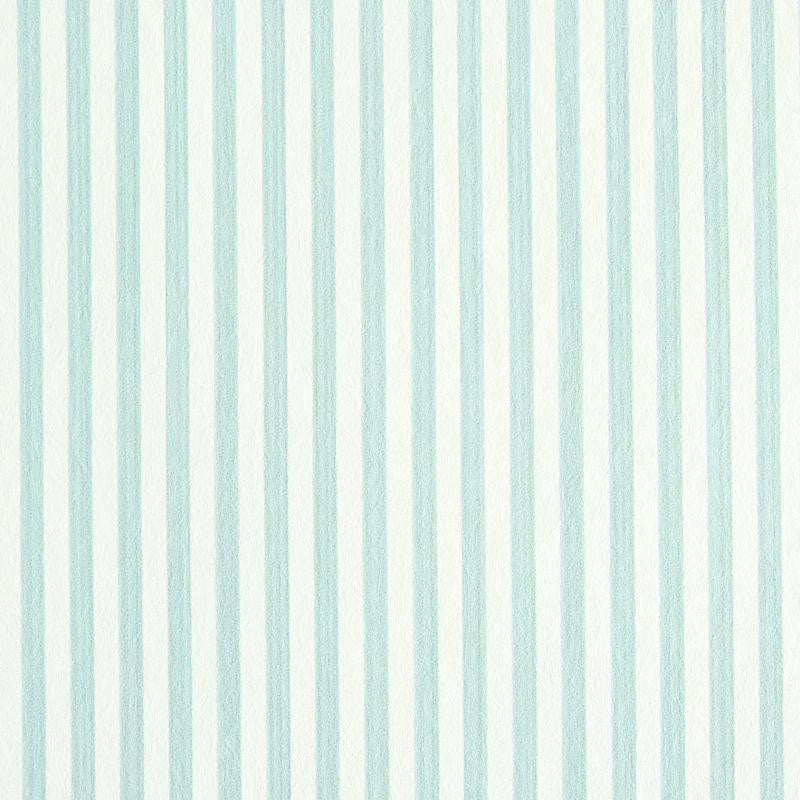 Edwin Stripe Narrow Mineral 5011862 by Schumacher Designer Wallpaper Stripe Wallcovering Collection - Swanky Fabrics -