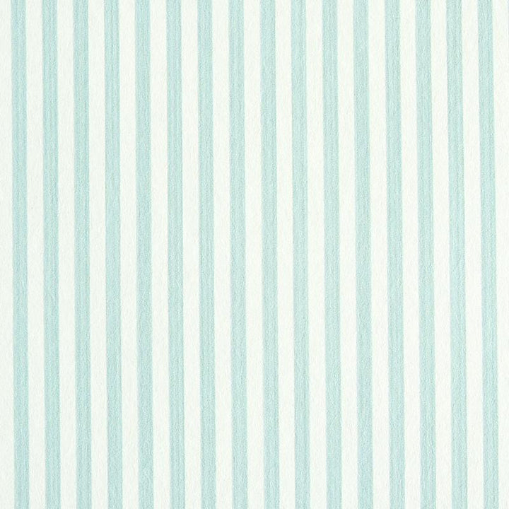 Edwin Stripe Narrow Mineral 5011862 by Schumacher Designer Wallpaper Stripe Wallcovering Collection - Swanky Fabrics -