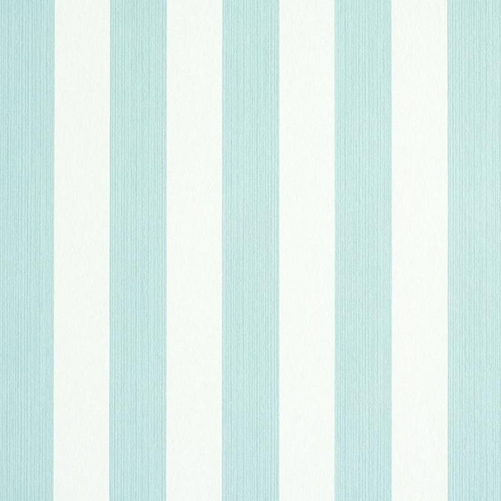 Edwin Stripe Medium Mineral 5011882 by Schumacher Designer Wallpaper Stripe Wallcovering Collection 2.44" - Swanky Fabrics -