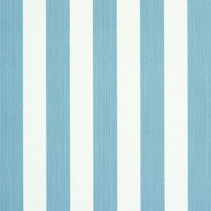 Edwin Stripe Medium Slate 5011885 by Schumacher Designer Wallpaper