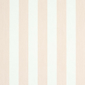 Edwin Stripe Medium Blush 5011894 by Schumacher Designer Wallpaper