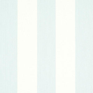 Edwin Stripe Wide Sky 5011900 by Schumacher Designer Wallpaper