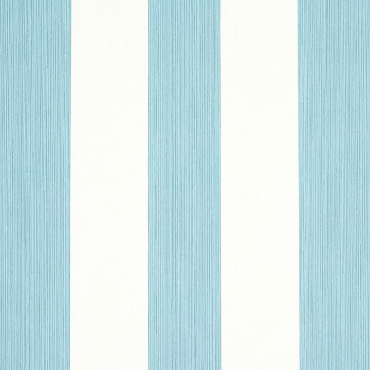 Edwin Stripe Wide Slate 5011905 by Schumacher Designer Wallpaper Stripe Wallcovering Collection 4.5" - Swanky Fabrics -
