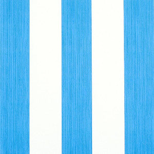 Edwin Stripe Wide Cobalt 5011906 by Schumacher Designer Wallpaper