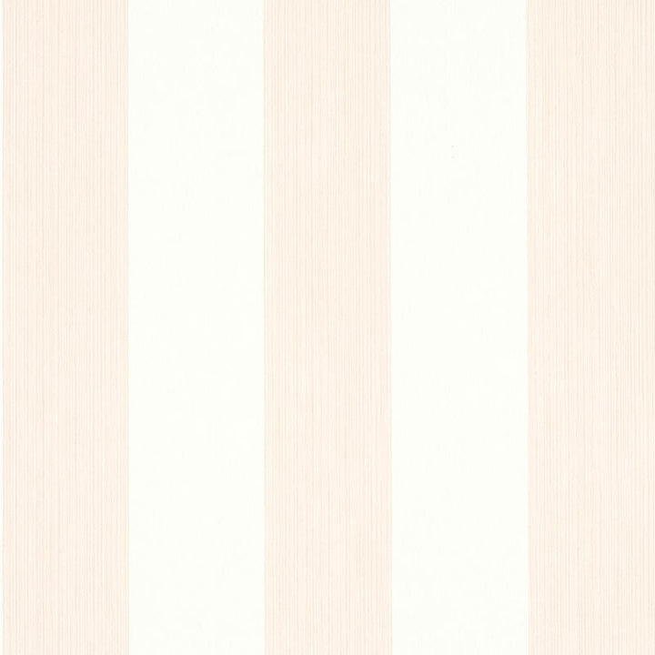 Edwin Stripe Wide Blush 5011914 by Schumacher Designer Wallpaper Stripe Wallcovering Collection 4.5" - Swanky Fabrics -