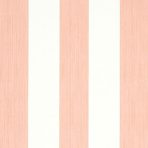 Edwin Stripe Wide Pink 5011915 by Schumacher Designer Wallpaper