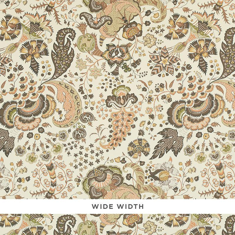 Majorelle Neutral 5011352 by Schumacher Designer Wallpaper Rive Gauche 27.0" - Swanky Fabrics -