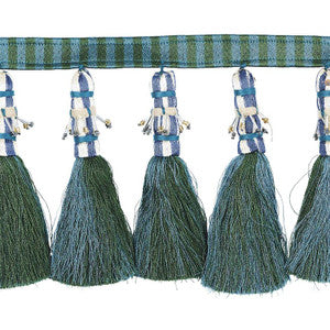 Antony Tassel Peacock & Green 79601 by Schumacher Designer Trim