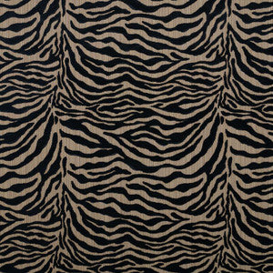 Regine Strie Velvet Ebony 77771 by Schumacher Designer Fabric