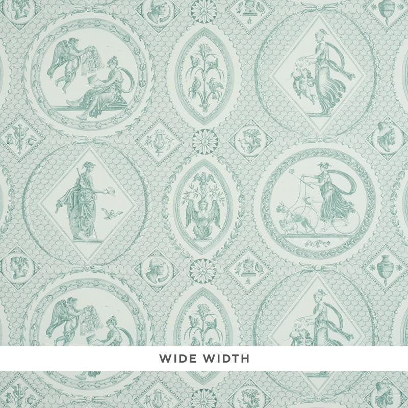 Les Scenes Contemporaines Mineral 5011492 by Schumacher Designer Wallpaper Jill Lasersohn 38.5" - Swanky Fabrics -