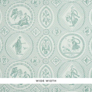Les Scenes Contemporaines Mineral 5011492 by Schumacher Designer Wallpaper