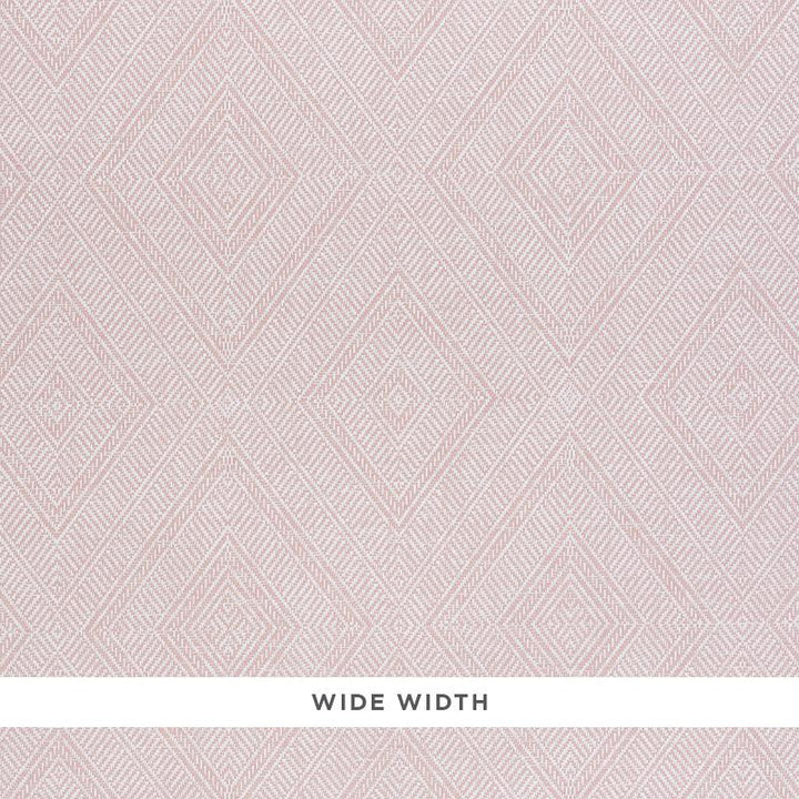 Tortola Paperweave Pink 5011252 by Schumacher Designer Wallpaper Woven Wallcoverings 14.5" - Swanky Fabrics -