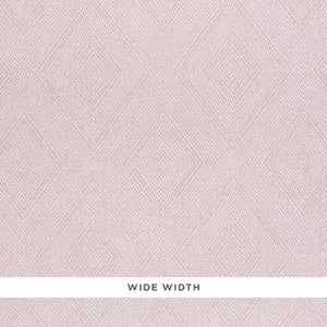 Tortola Paperweave Pink 5011252 by Schumacher Designer Wallpaper