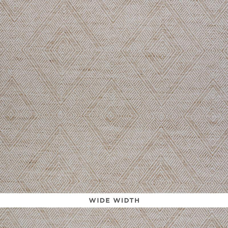 Tortola Linen Paperweave Natural 5011320 by Schumacher Designer Wallpaper Woven Wallcoverings 14.5" - Swanky Fabrics -