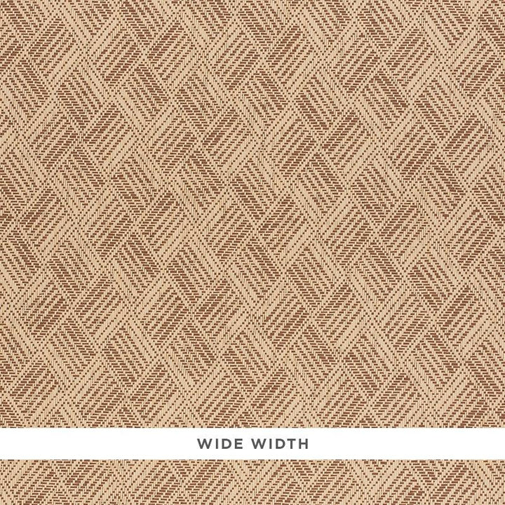 Ashberg Paperweave Brown 5011262 by Schumacher Designer Wallpaper Woven Wallcoverings 6.75" - Swanky Fabrics -