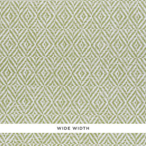 Jubilee Paperweave Green 5011270 by Schumacher Designer Wallpaper