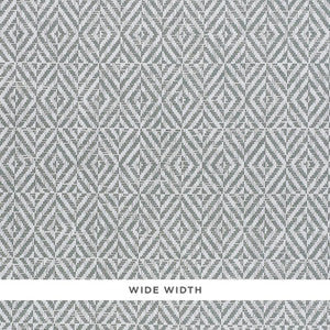 Jubilee Paperweave Grey 5011271 by Schumacher Designer Wallpaper