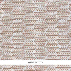 Abaco Linen Paperweave Natural 5011290 by Schumacher Designer Wallpaper