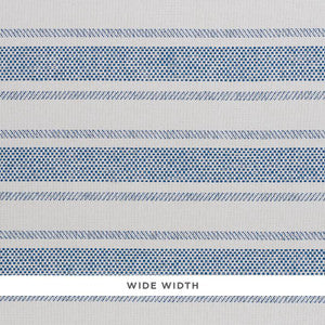 Oxnard Paperweave Blue 5011302 by Schumacher Designer Wallpaper