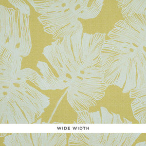 Del Coco Yellow 5011631 by Schumacher Designer Wallpaper