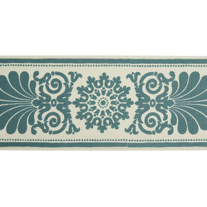 Yvonne Tape Peacock 79141 by Schumacher Designer Trim