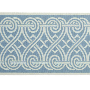 Suzette Tape Sky 79131 by Schumacher Designer Trim