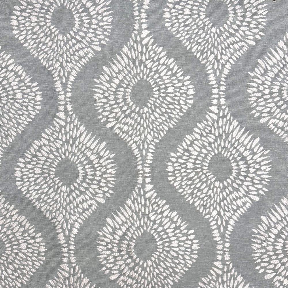 Emb By Lomasi B Fog by Europatex Designer Fabric Embroideries by Lomasi 70% Polyester, 15% Cotton, 15% Linen 9.71" H, 9.89" V 54.00 inches - Swanky Fabrics -