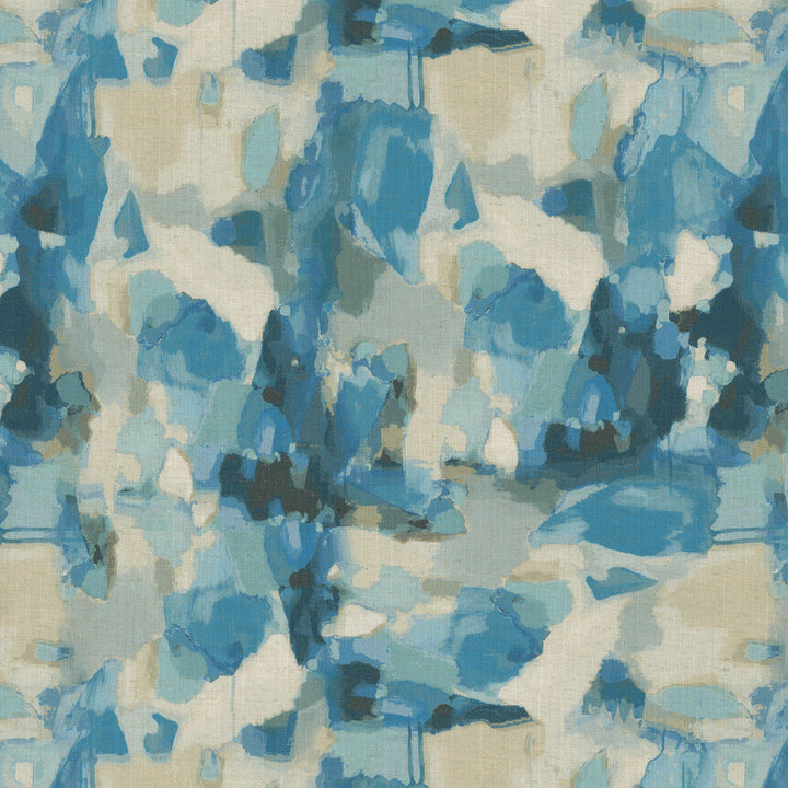Lunar Voyage Atmosphere 470491 by PKL Studio Designer Fabric - 95% polyester, 5% linen, acrylic backed India 51000 Horizontal: 27 and Vertical: 27 54 - Swanky Fabrics -
